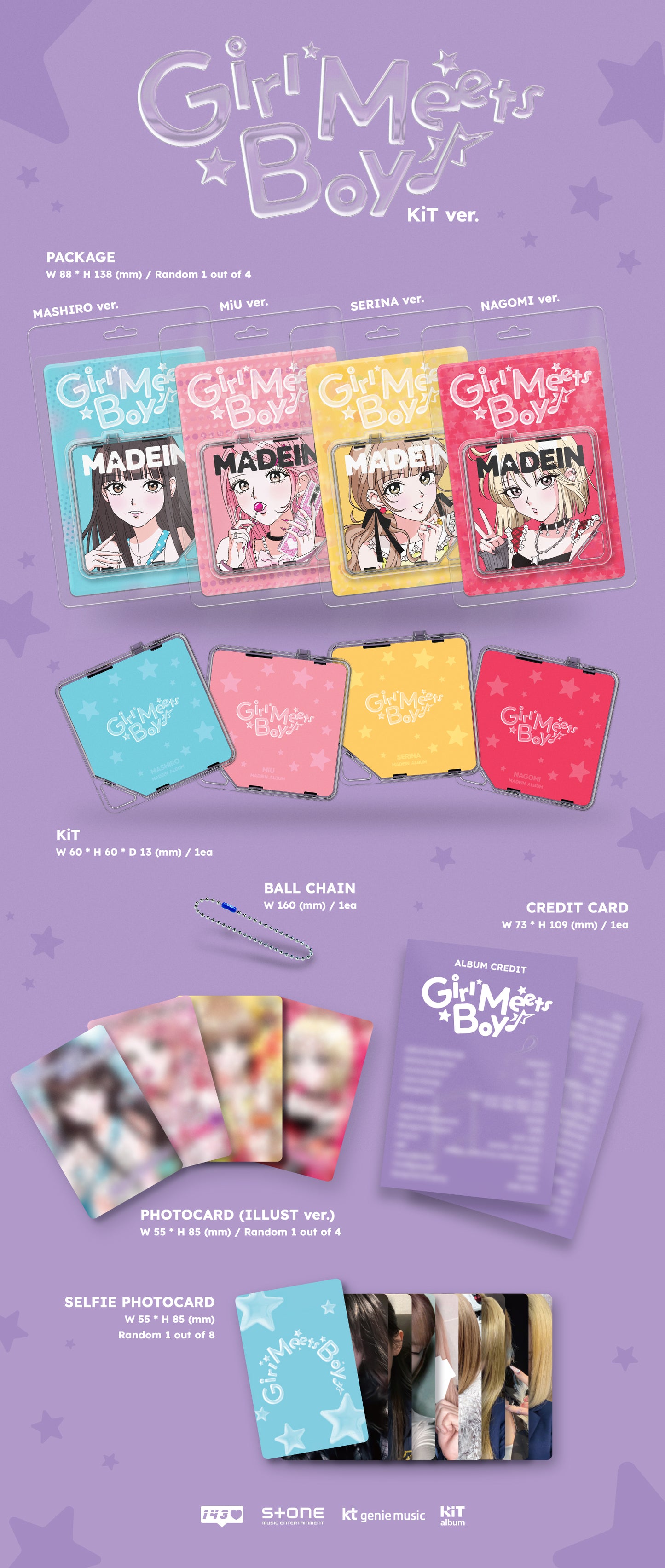 ⏰MADEIN - [Girl Meets Boy] (KiT Ver.)