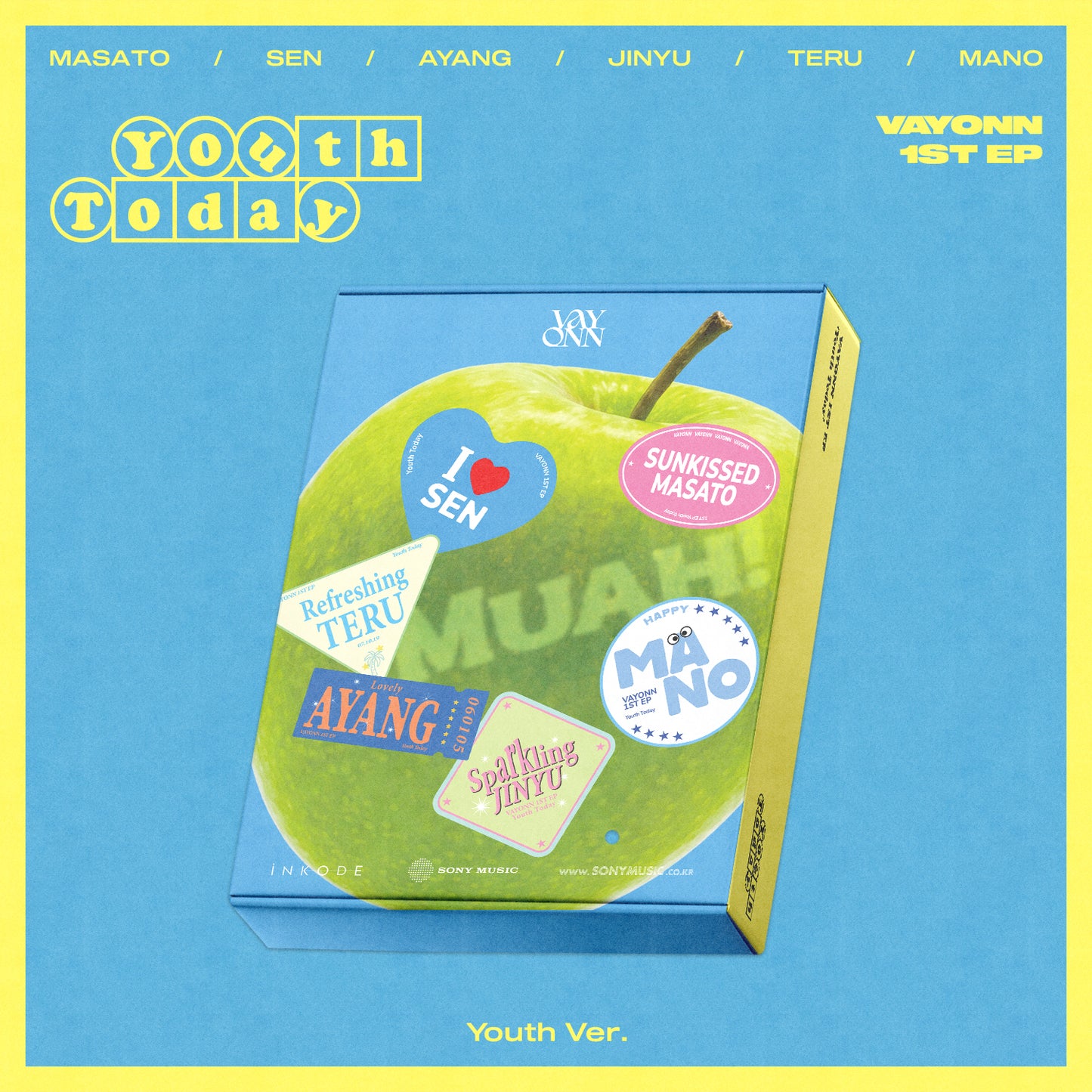 ⏰VAYONN - 1ST EP [Youth Today](Youth Ver.)