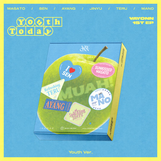 🚗VAYONN - 1ST EP [Youth Today](Youth Ver.)