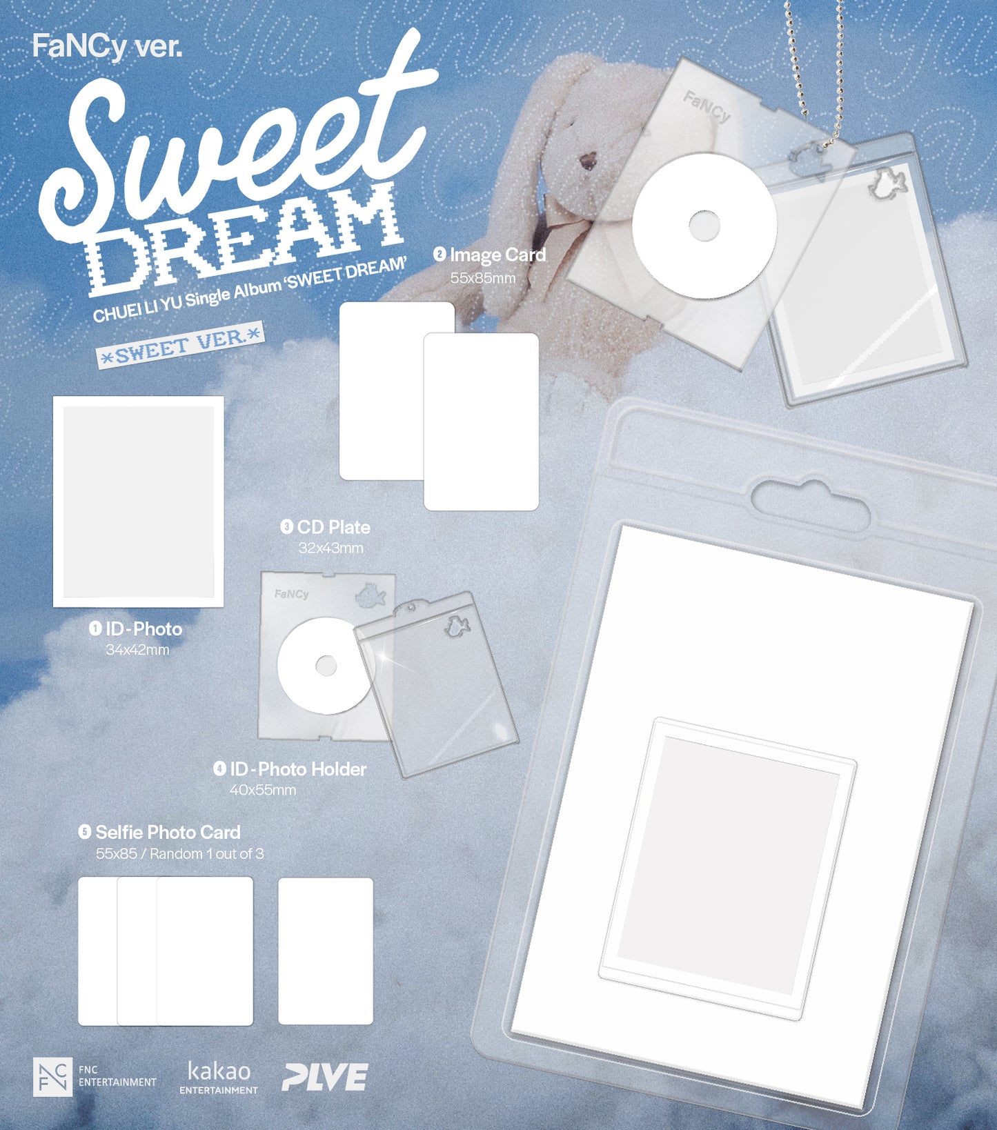 ⏰CHUEI LI YU - SINGLE ALBUM [Sweet Dream] (FaNCy Ver.)random