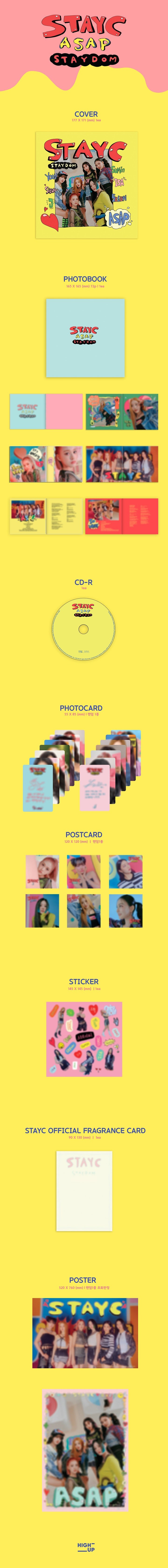 STAYC - 2ND SINGLE ALBUM [STAYDOM]random