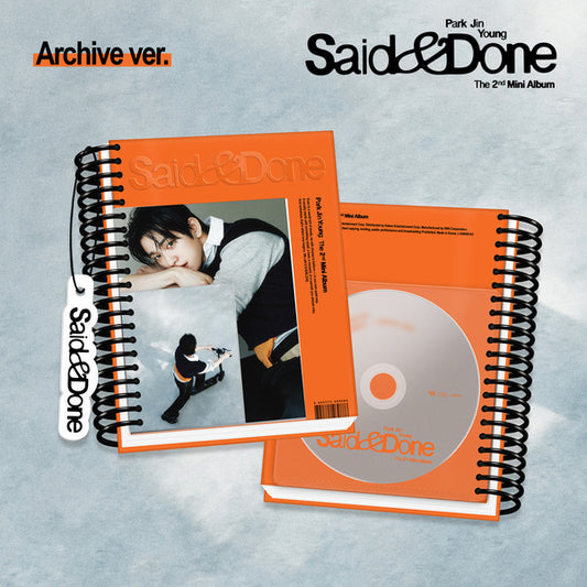 ParkJinYoung - 2ND MINI ALBUM[Said & Done]  (Archive ver.)