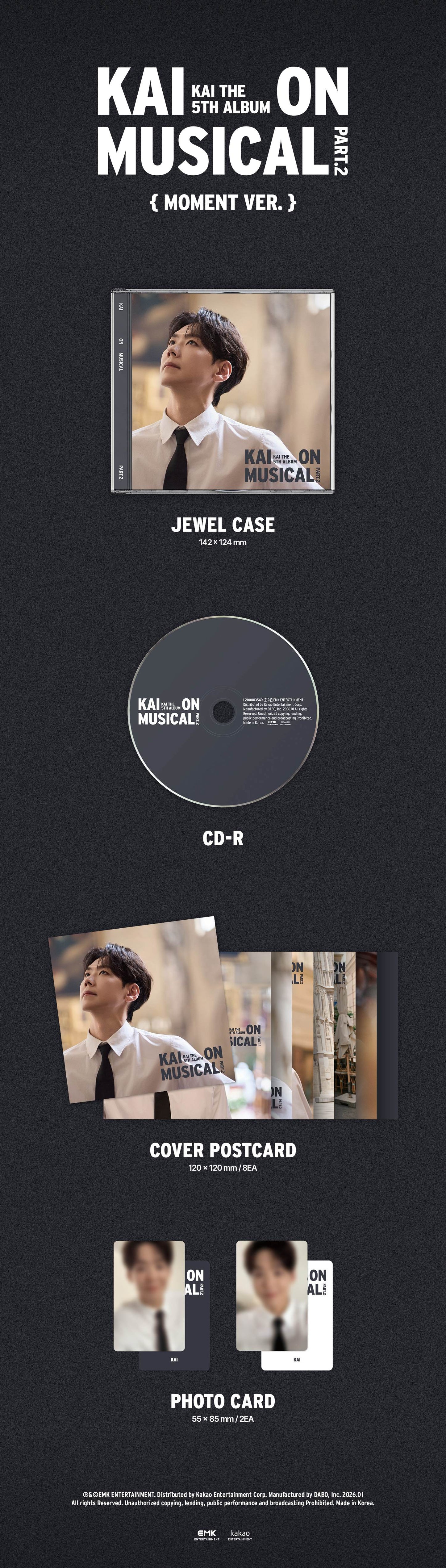 Kai - [KAI ON MUSICAL Part.2] (Moment Ver.)
