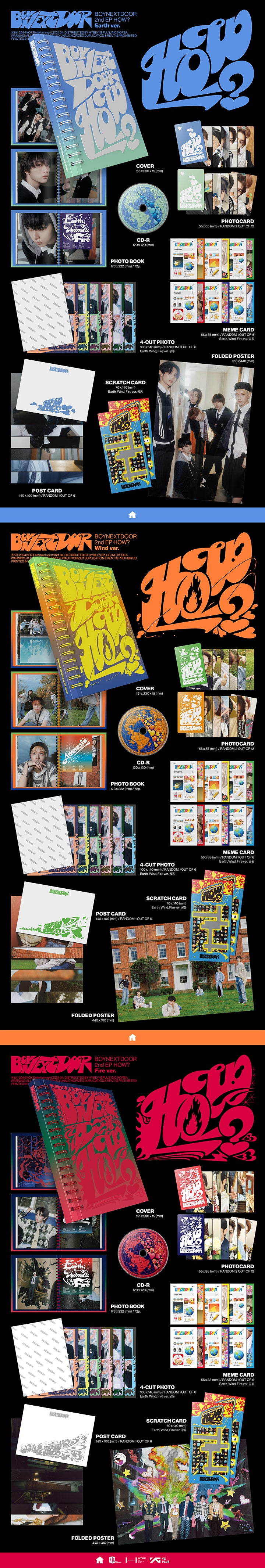 BOYNEXTDOOR - 2ND EP [HOW?]random