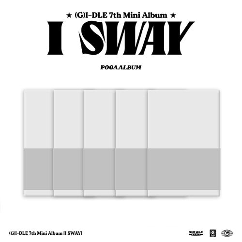 🚗(G)I-DLE - 7TH MINI ALBUM [I SWAY] (POCA) random