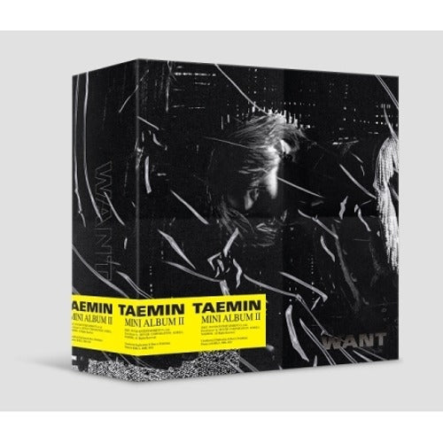 TAEMIN - 2ND MINI ALBUM [WANT](KIT ver.)