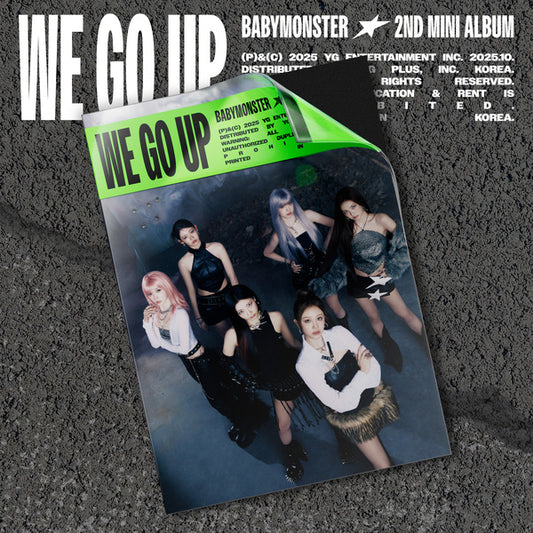 BABYMONSTER - 2nd MINI ALBUM [WE GO UP] (WE Ver.)