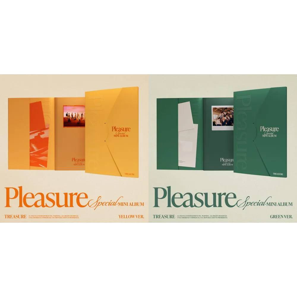 🚗TREASURE - SPECIAL MINI ALBUM [PLEASURE]random
