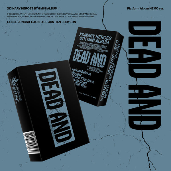 Xdinary Heroes - 8TH MINI ALBUM [DEAD AND](Platform NEMO ver.)