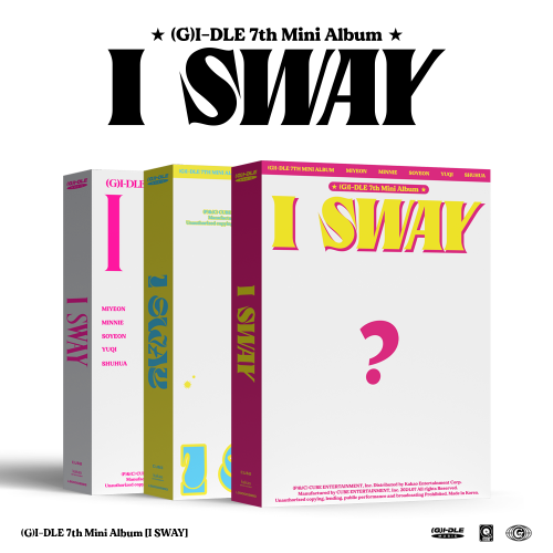 🚗(G)I-DLE - 7TH MINI ALBUM [I SWAY] (Standard Ver.)random