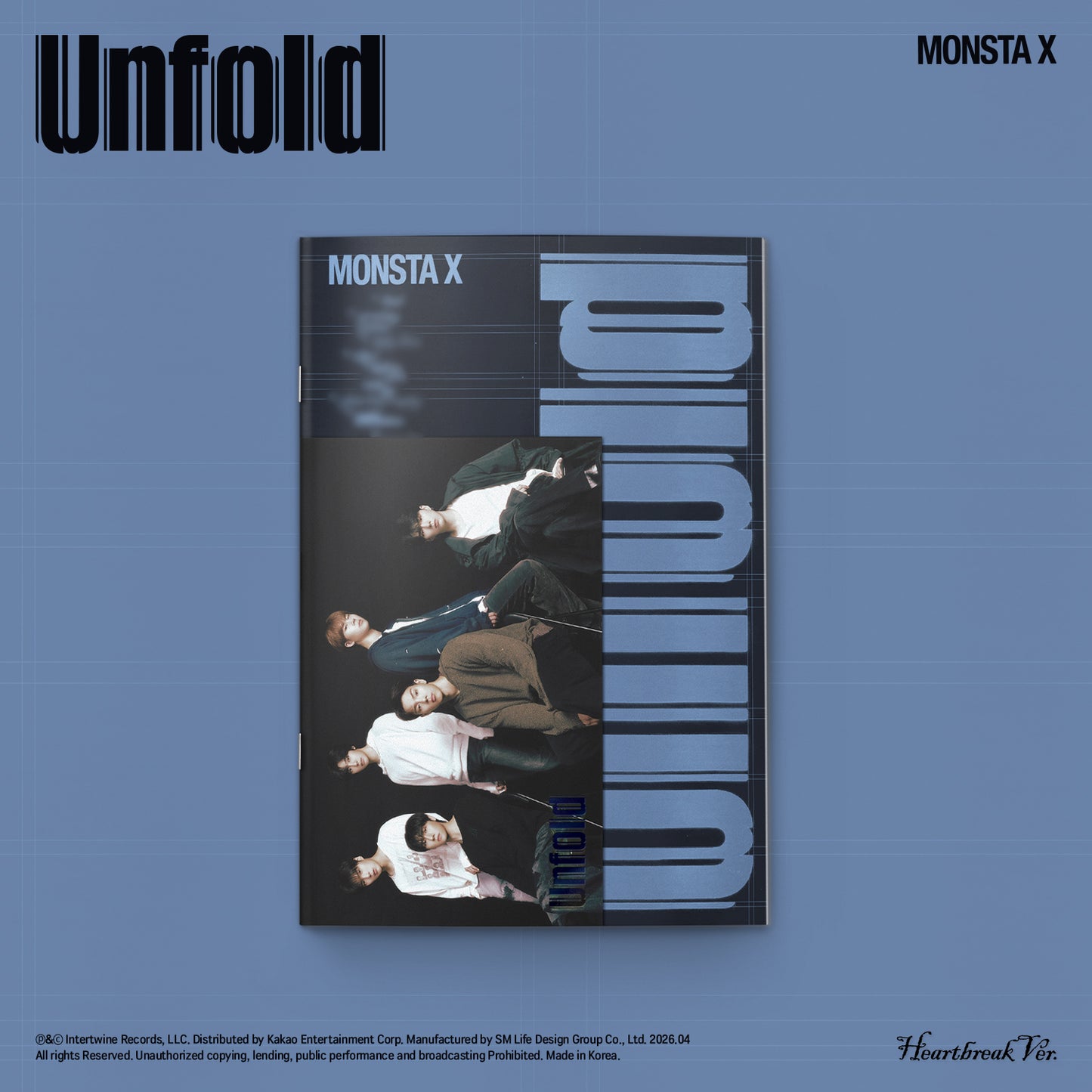 MONSTA X - AMERICA 1ST ALBUM[Unfold] random