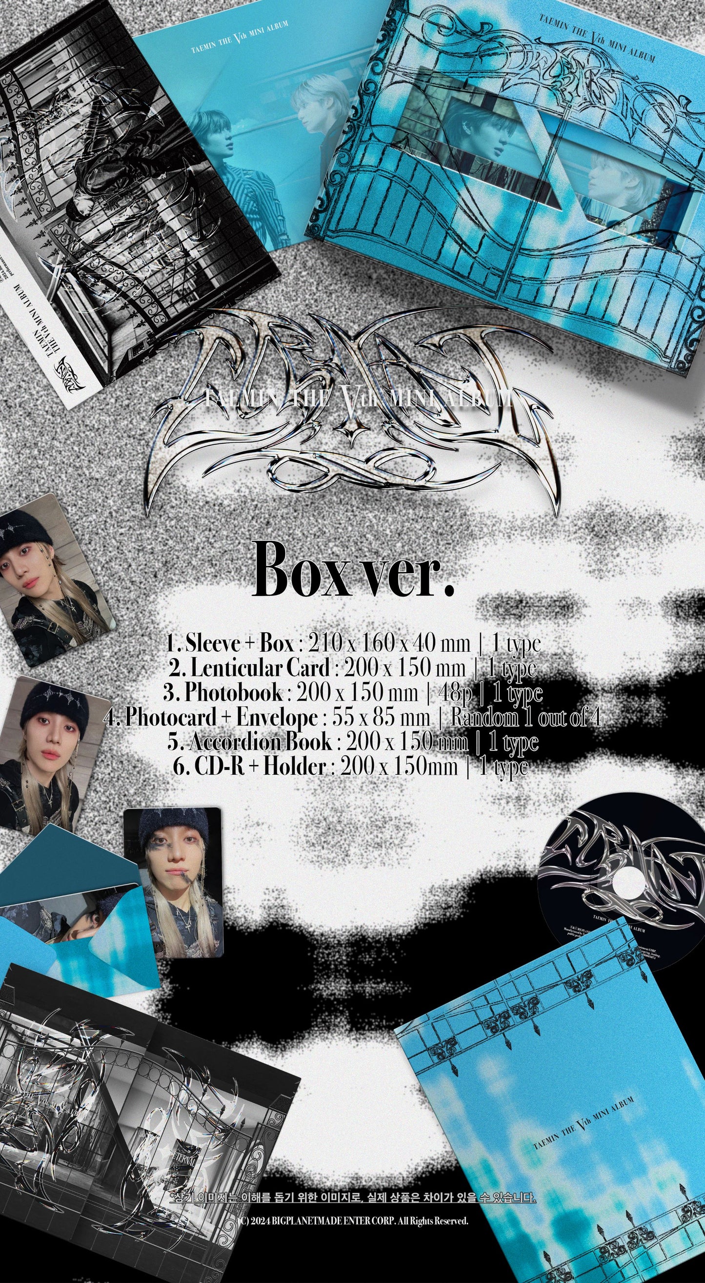 TAEMIN - 5TH MINI ALBUM [ETERNAL] (Box ver.)