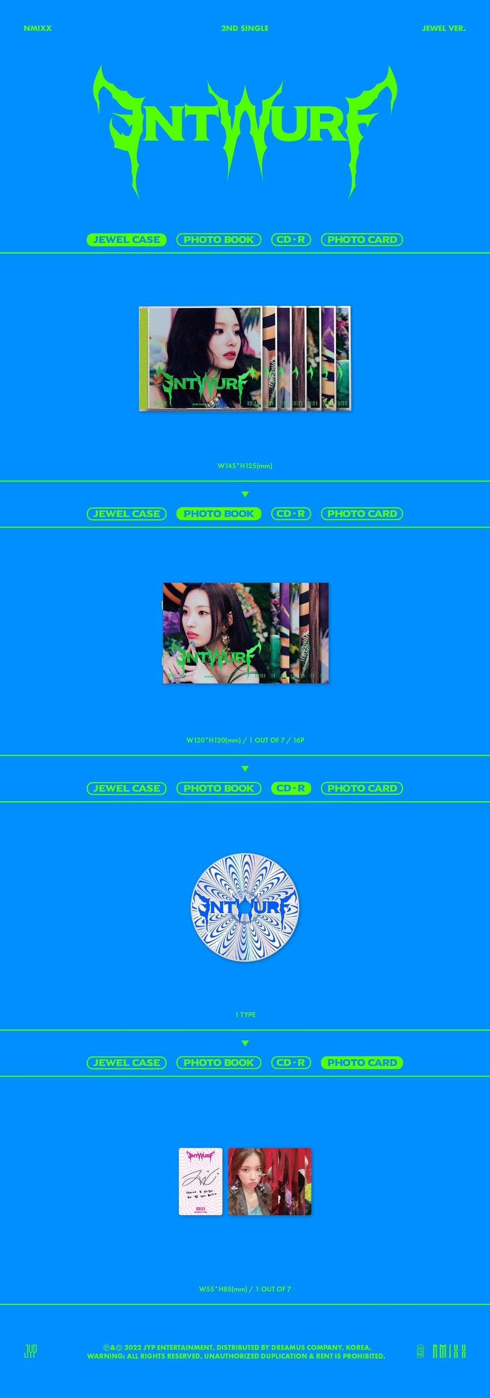 NMIXX - [ENTWURF] (Jewel Case Ver.)random