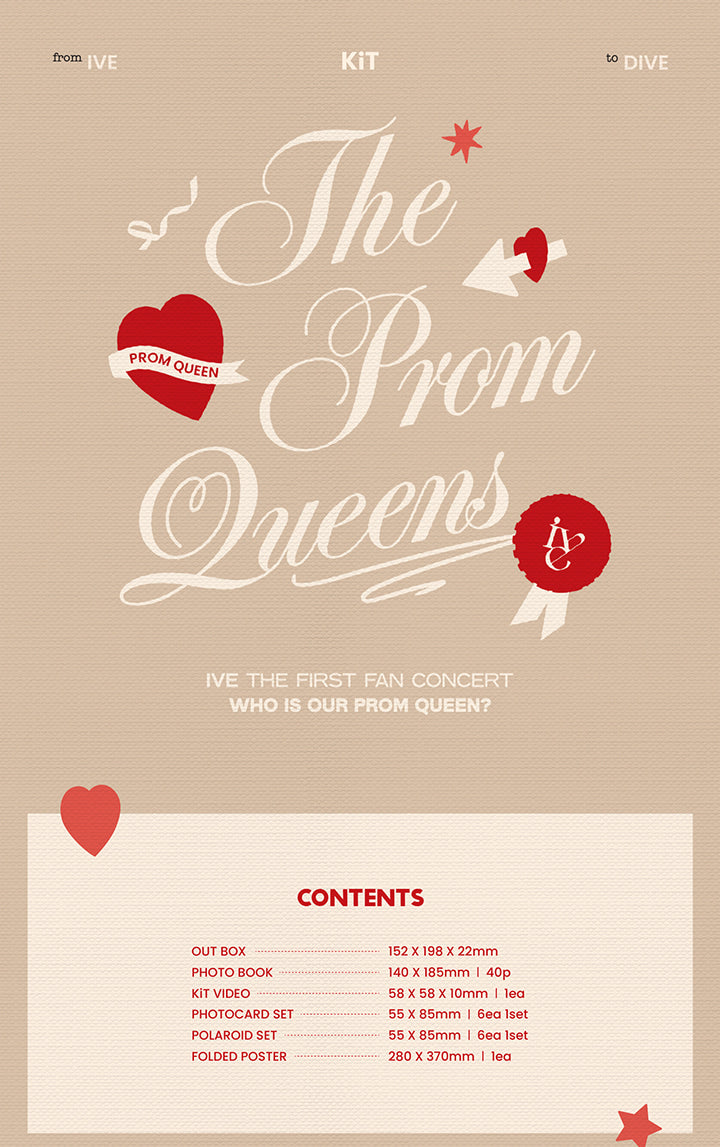 IVE - THE FIRST FAN CONCERT [The Prom Queens] KiT Video