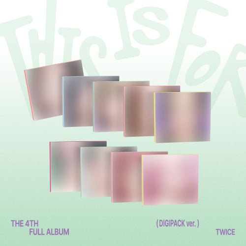 TWICE - 4TH FULL ALBUM [THIS IS FOR] (DIGIPACK ver.)random