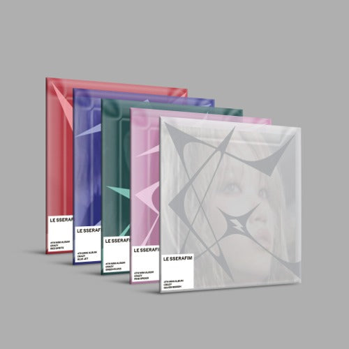 LE SSERAFIM - 4TH MINI ALBUM [CRAZY] (COMPACT ver.)random