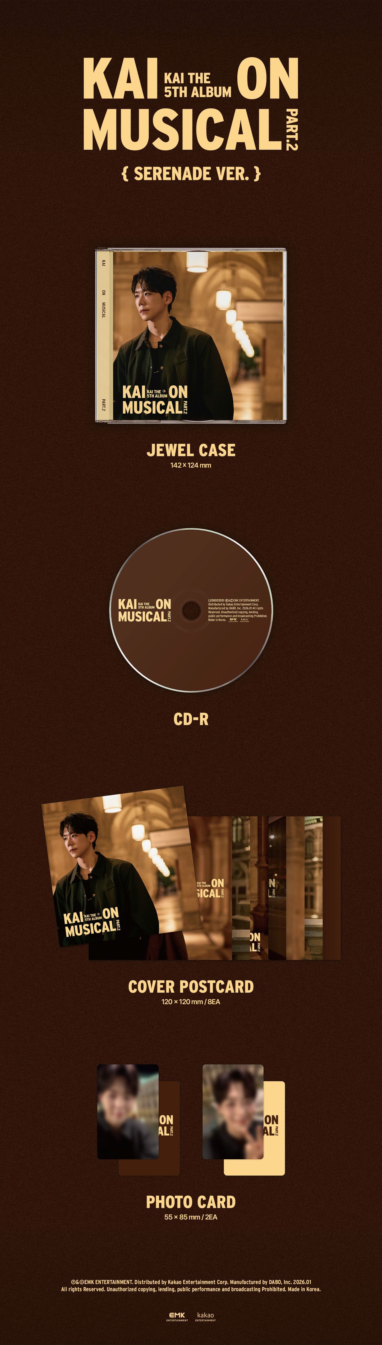 Kai - [KAI ON MUSICAL Part.2] (Serenade Ver.)