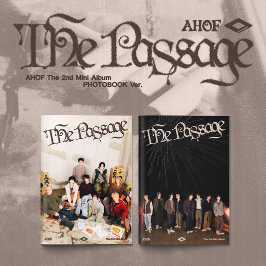 🚗AHOF - 2ND MINI ALBUM [The Passage] (PHOTOBOOK Ver.)random