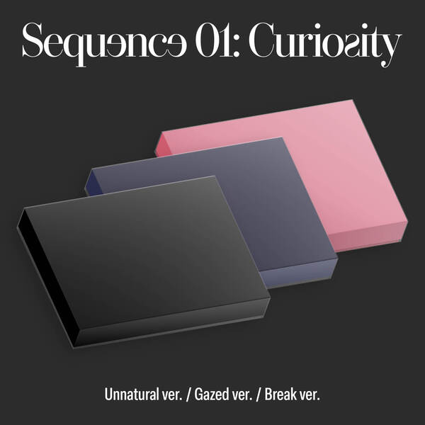 🚗AND2BLE - 1ST MINI ALBUM [Sequence 01: Curiosity] (Unnatural ver. / Gazed ver. / Break ver.)random