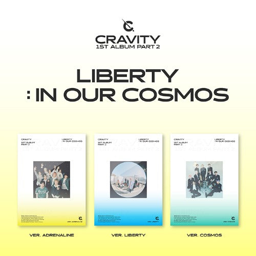 CRAVITY - 1ST FULL ALBUM Part.2 [LIBERTY : IN OUR COSMOS]random