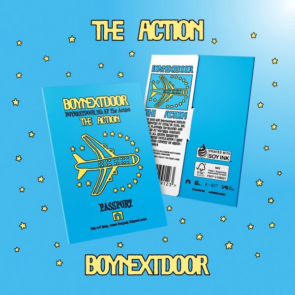 BOYNEXTDOOR - 5th EP [The Action] (Weverse Albums ver.)