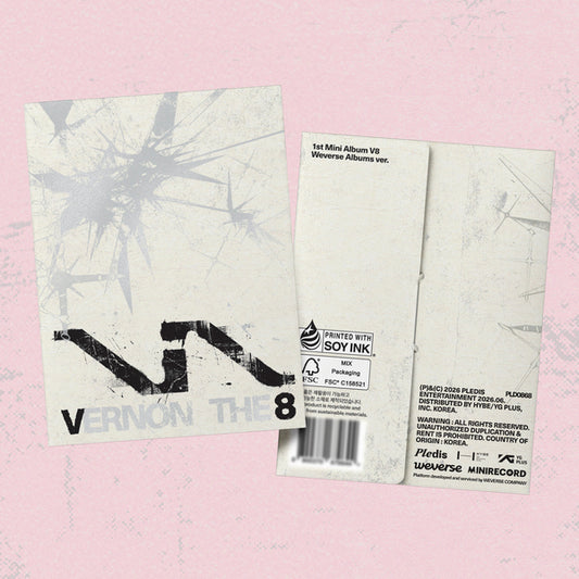 V8 (SEVENTEEN) - 1st Mini Album [V8](Weverse Albums ver.)