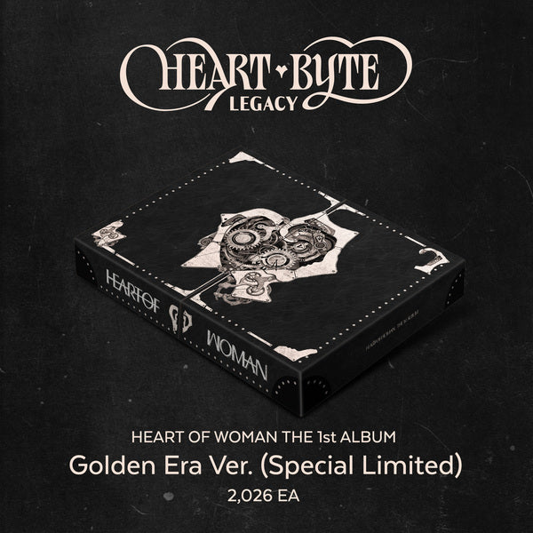 HEART OF WOMAN - THE 1st ALBUM [Heart Byte : LEGACY] (Golden Era Ver. (Special Limited))