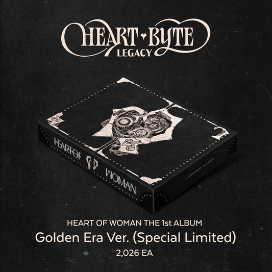 HEART OF WOMAN - THE 1st ALBUM [Heart Byte : LEGACY] (Golden Era Ver. (Special Limited))