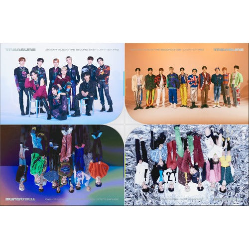 TREASURE - 2ND MINI ALBUM [THE SECOND STEP : CHAPTER TWO] (YG TAG ALBUM)random