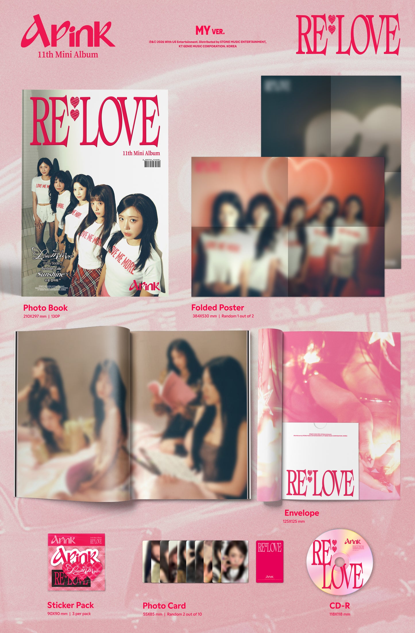 Apink - RE : LOVE (MY VER. / MUSE VER.)random