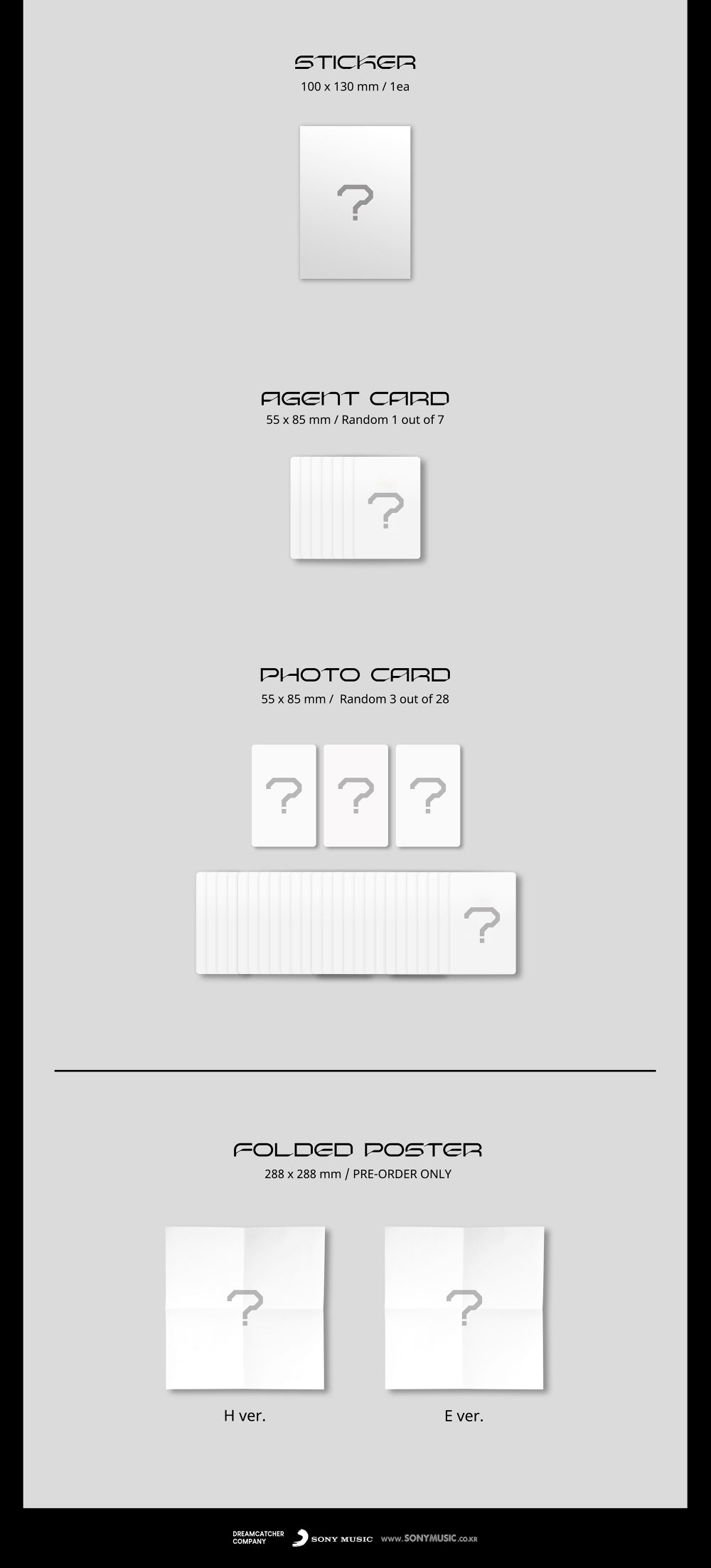 Dreamcatcher - [Apocalypse : Follow us] (Standard ver.)random