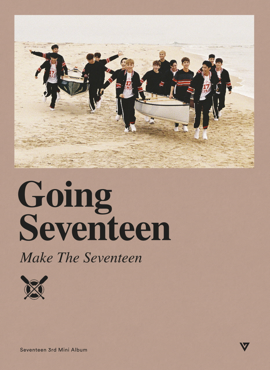 SEVENTEEN - 3rd MINI ALBUM [Going Seventeen] (Make A Wish Ver. / Make It Happen Ver. / Make The Seventeen Ver.)random