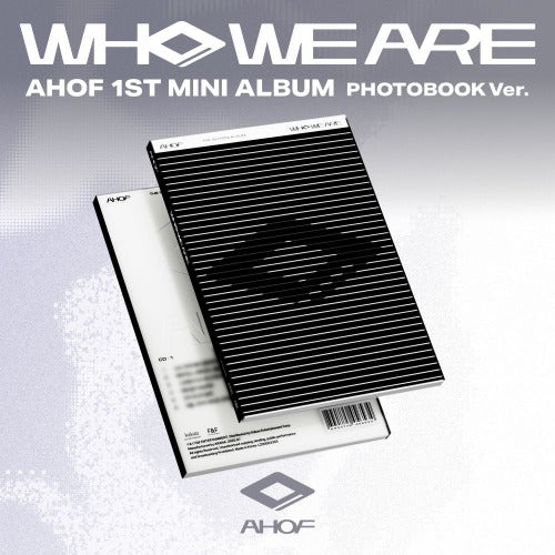 🚗AHOF - 1 ST MINI ALBUM [WHO WE ARE] (PHOTOBOOK Ver.)