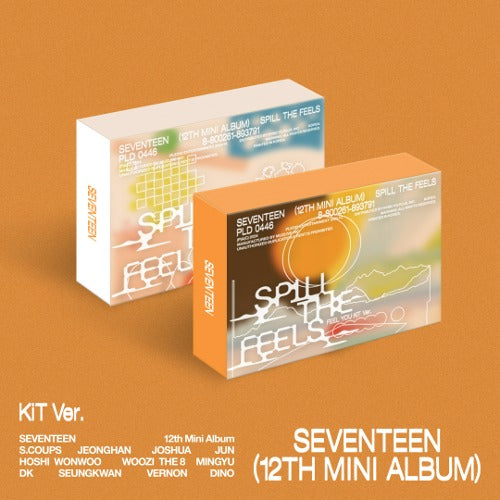 SEVENTEEN - 12th Mini Album [SPILL THE FEELS] (KiT Ver.)random