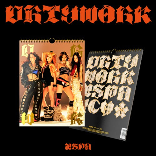 🚗AESPA - SINGLE ALBUM [Dirty Work] (Dirty Worker Ver.)