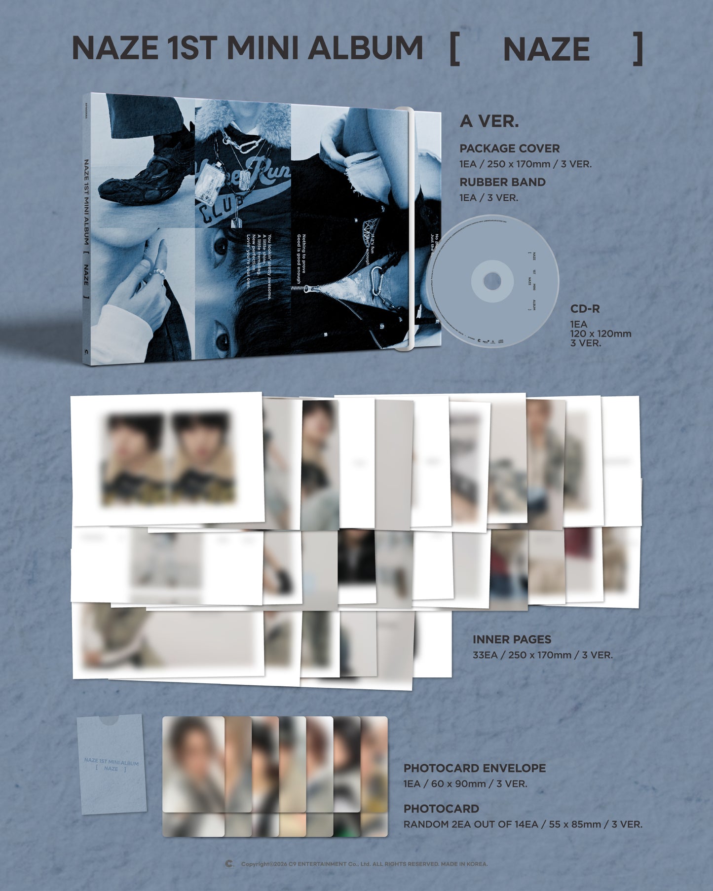 NAZE - 1ST MINI ALBUM [NAZE]