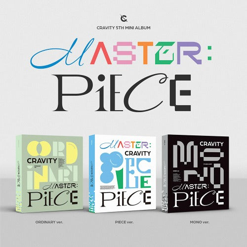 CRAVITY - 5TH MINI ALBUM [MASTER:PIECE]random