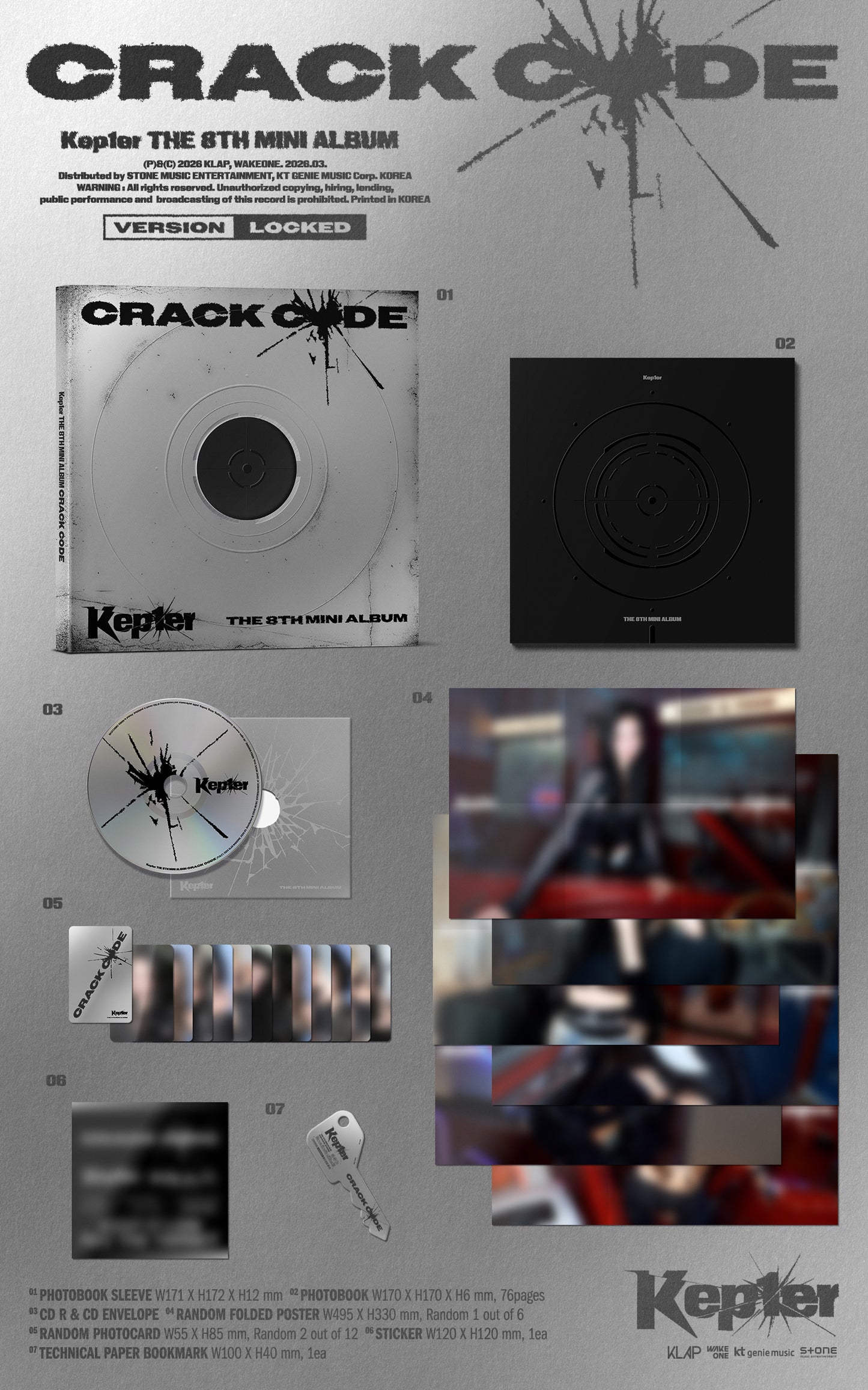 Kep1er - [CRACK CODE] (LOCKED ver. / UNLOCKED ver.)random
