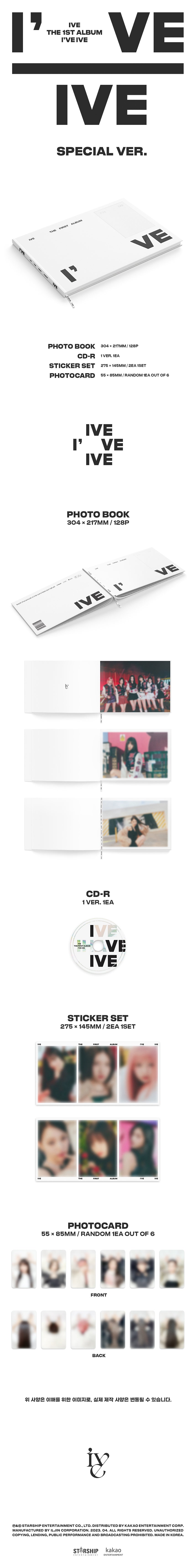 IVE - 1ST FULL ALBUM [I've IVE] (Special ver.)