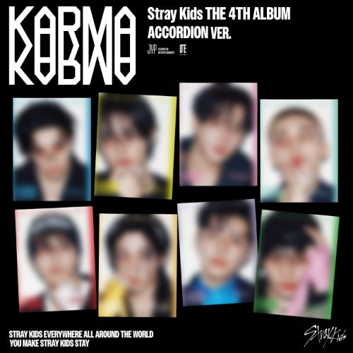 🚗Stray Kids - 4TH FULL ALBUM [KARMA] (ACCORDION VER.)random