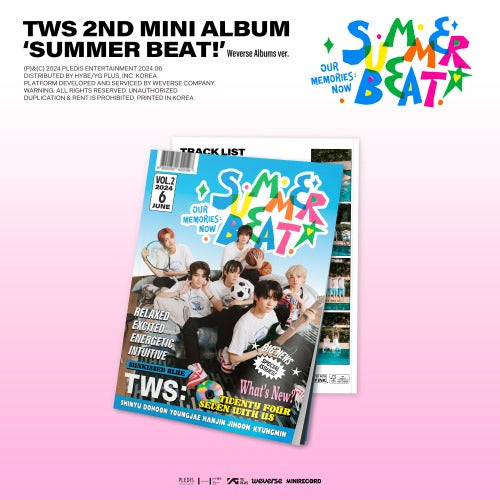 TWS - 2ND MINI ALBUM [SUMMER BEAT!] (Weverse Albums ver.)