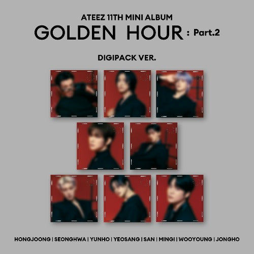 ATEEZ - 11TH EP [GOLDEN HOUR : Part.2](digipack ver.)random