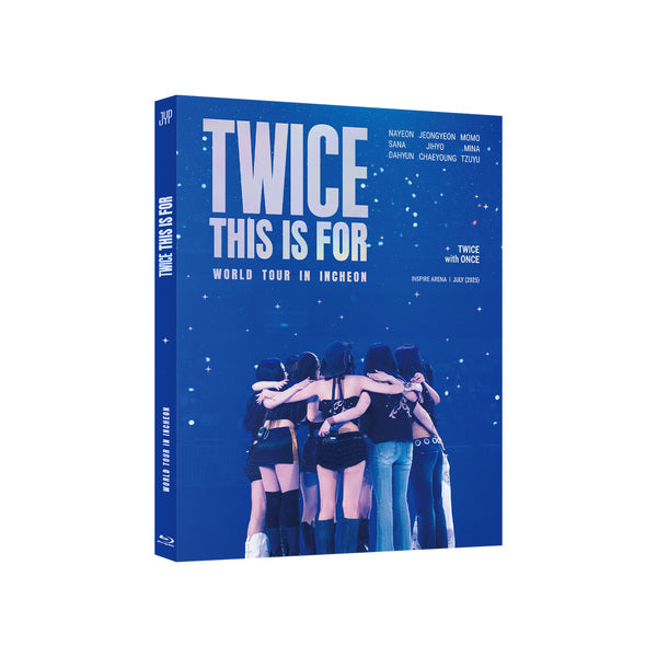 ⏰TWICE - WORLD TOUR IN INCHEON Blu-ray