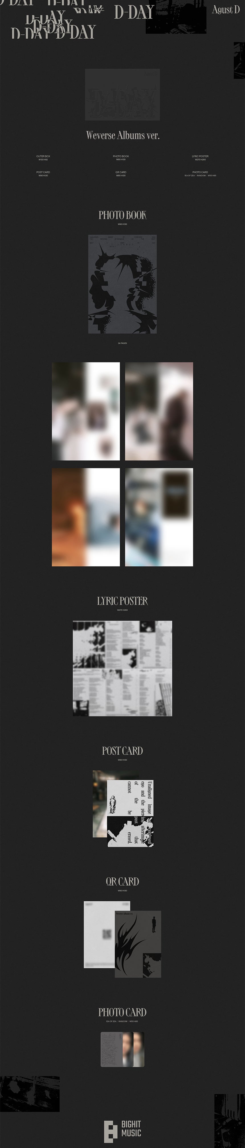 SUGAR - [Agust D - [D-DAY]] (Weverse Albums ver.)