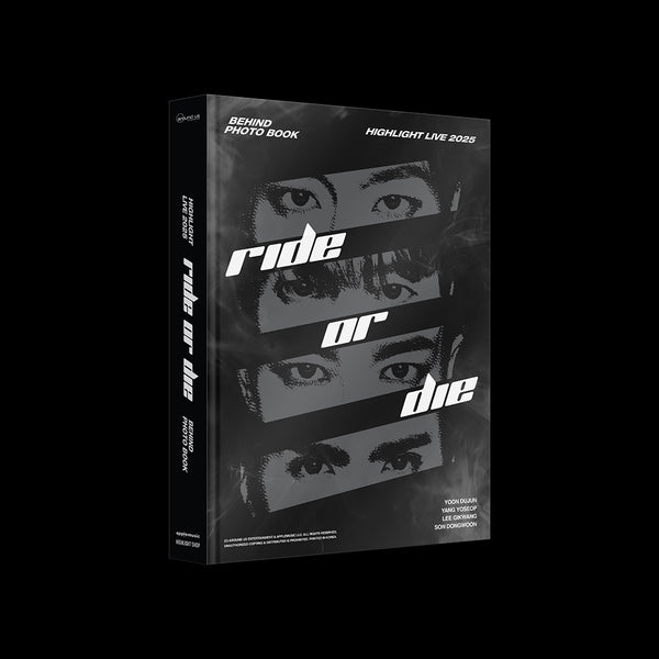 HIGHLIGHT -  LIVE 2025 [RIDE OR DIE] BEHIND PHOTO BOOK