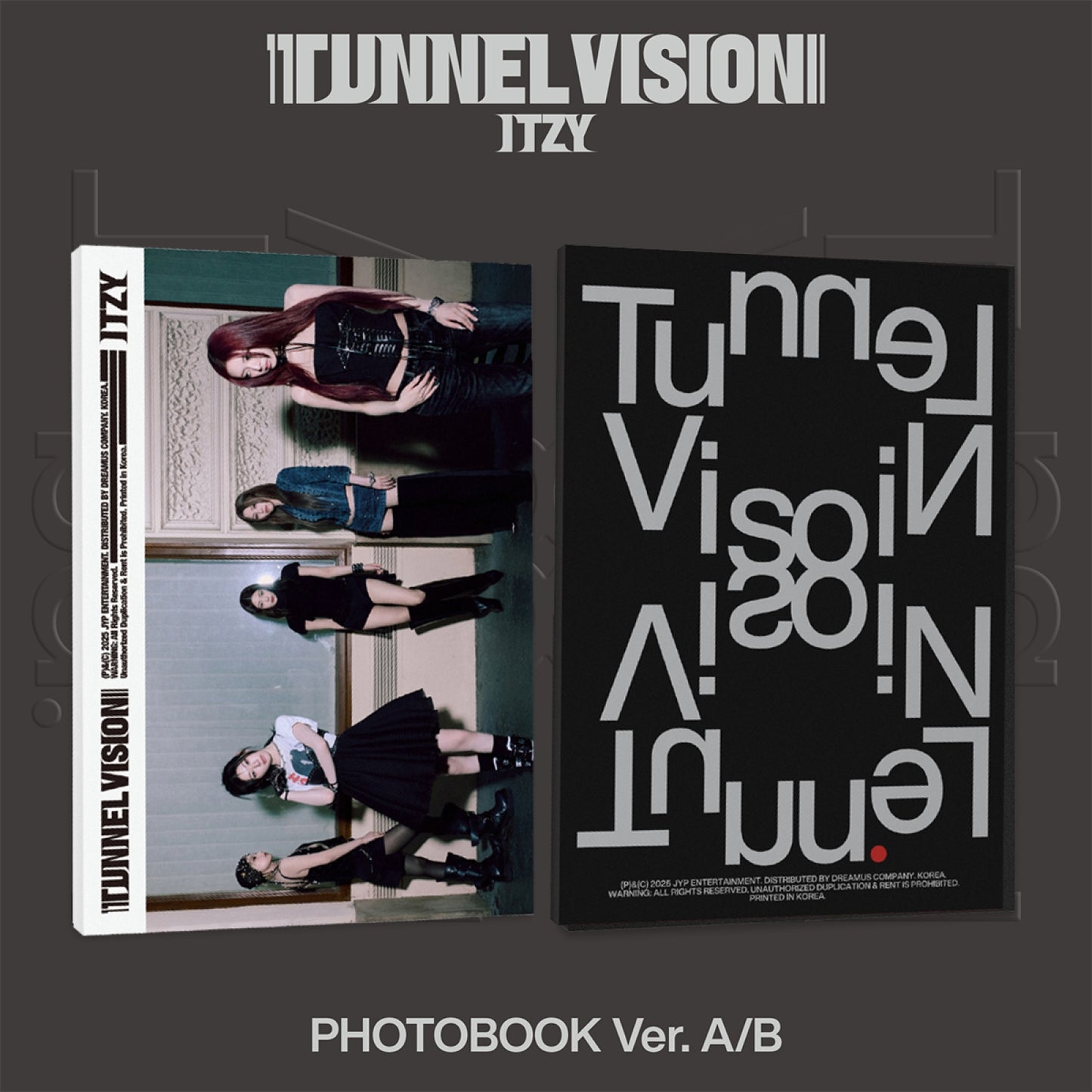 🚗ITZY - [TUNNEL VISION] (Photobook Ver. )random