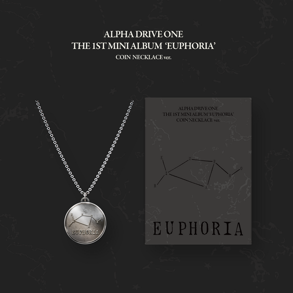 ALPHA DRIVE ONE - THE 1ST MINI ALBUM 'EUPHORIA'(COIN NECKLACE ver.)