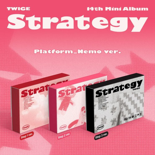 TWICE - 14TH MINI ALBUM [STRATEGY] (Platform_Nemo ver)random