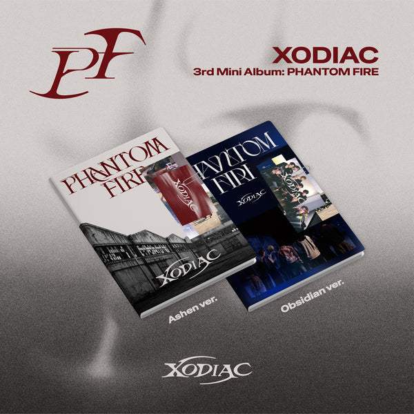 ⏰XODIAC- 3nd Mini Album PHANTOM FIRE(Ashen Ver. / Obsidian Ver.)random