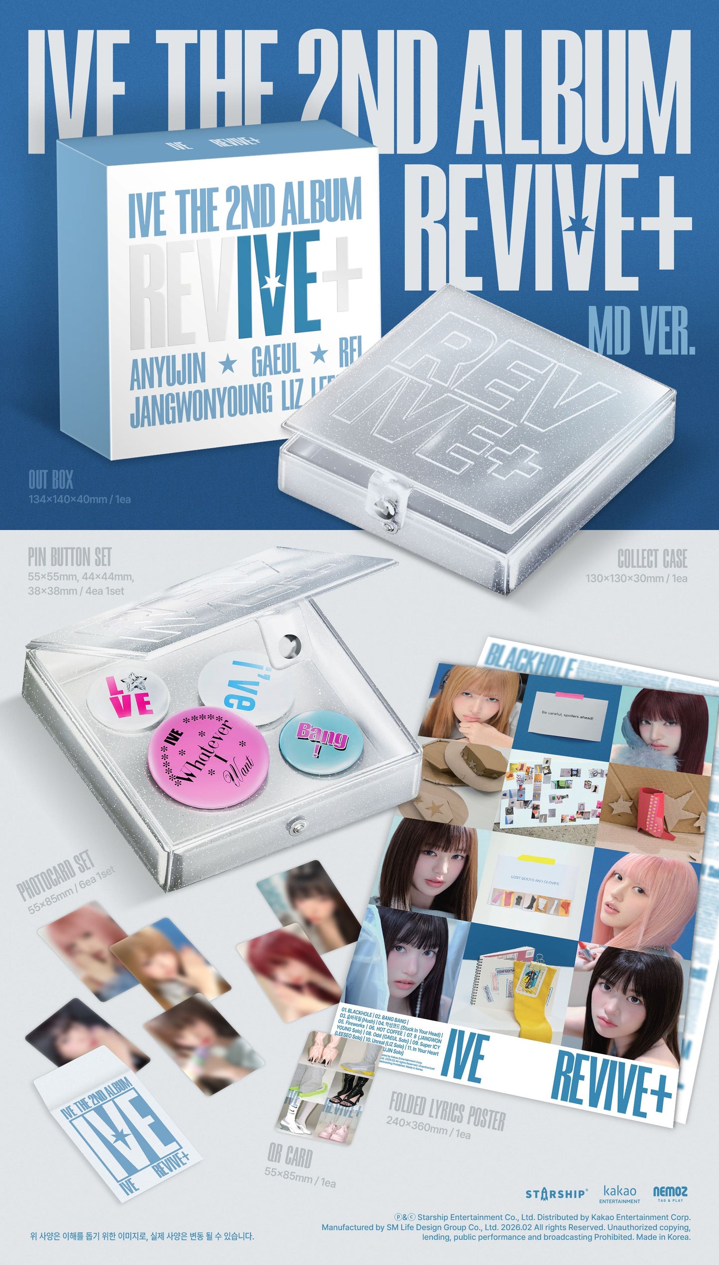IVE - THE 2ND ALBUM [REVIVE+] (MD ver.)